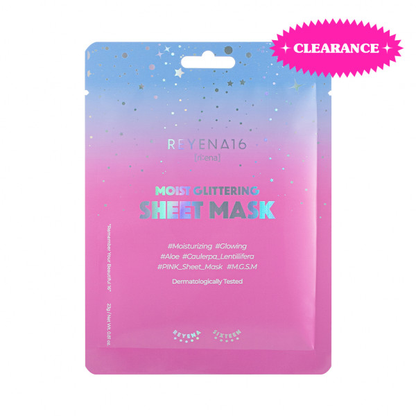 [REYENA16] Moist Gliterring Sheet Mask - 1pack (10pcs) (GIFT : Reyena16 Samples - 10pcs)