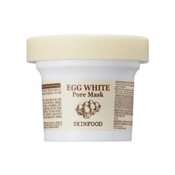 [SKINFOOD] Egg White Pore Mask (2021) - 125g 