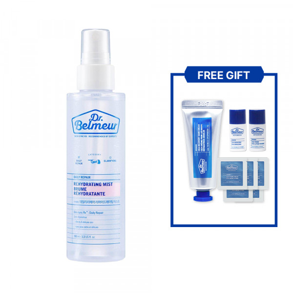 [DR.BELMEUR] Daily Repair Rehydrating Mist - 100ml (GIFT:Hand cream+Bottle Sample 2pcs+Samples 5pcs)
