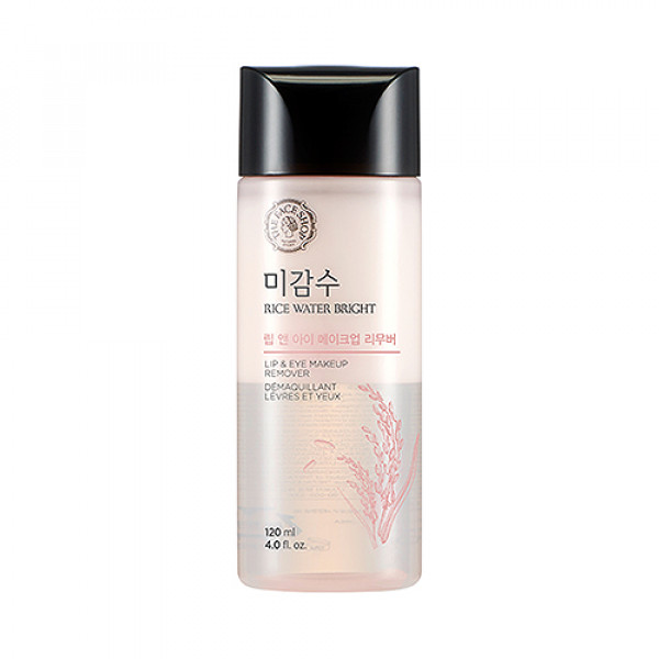 [THE FACE SHOP] Rice Water Bright Lip & Eye Makeup Remover - 120ml