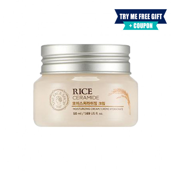 [THE FACE SHOP] Rice & Ceramide Moisturizing Cream - 50ml