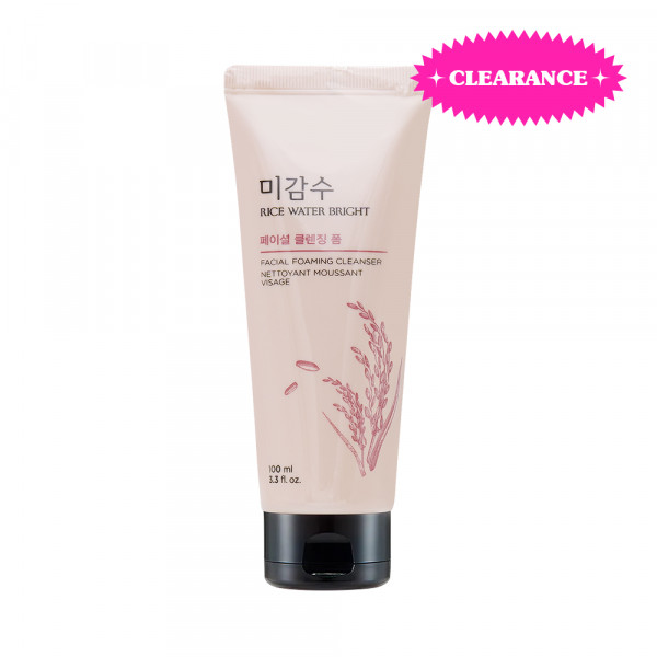 [THE FACE SHOP_Sample] Rice Water Bright Facial Foaming Cleanser Sample - 100ml
