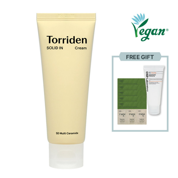 [TORRIDEN] Solid In Ceramide Cream -70ml (GIFT: Cleanser 50ml+Sample 5pcs)