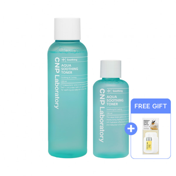 [CNP LABORATORY] Aqua Soothing Toner Special Edition - 1pack (200ml+100ml)