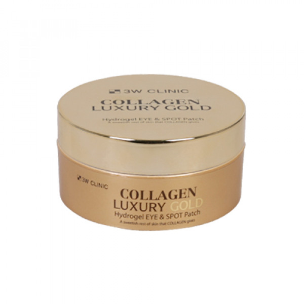 [3W CLINIC] Collagen Luxury Gold Hydrogel Eye & Spot Patch - 1pack (60pcs)