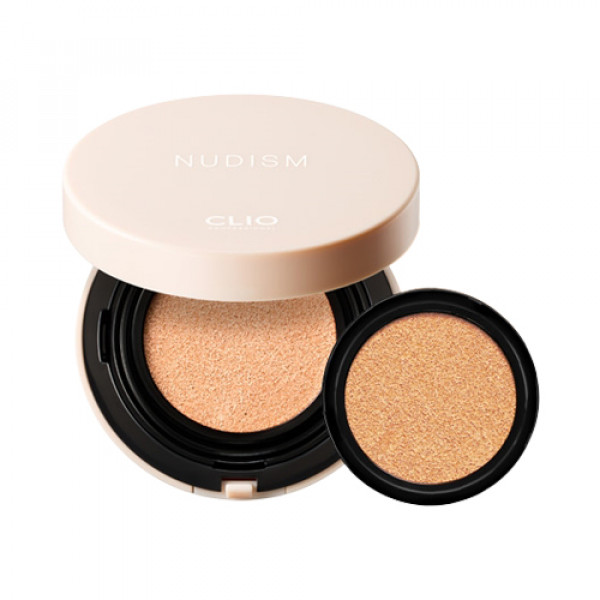 [CLIO] Nudism Velvetwear Cushion - 1pack (15g+Refill) (SPF50+ PA+++)