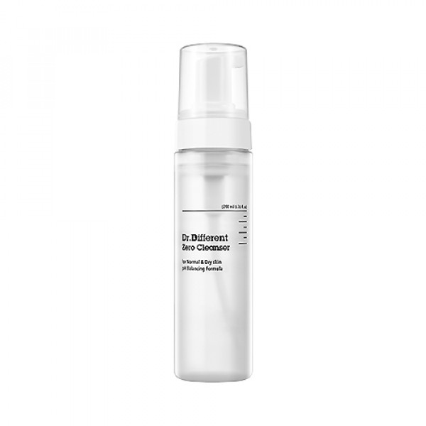 [Dr.Different] Zero Cleanser (For Normal & Dry Skin) - 200ml