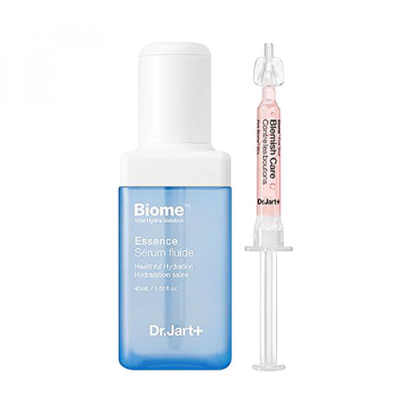 [Dr.Jart] Vital Hydra Solution Biome Essence And Pink Shot - 1pack (45ml+1.2ml) 