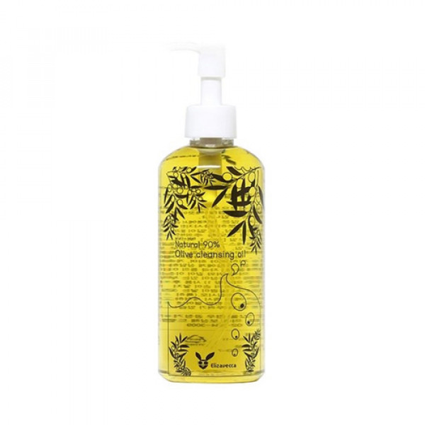 [ELIZAVECCA] Milky Waer Natural 90% Olive Cleansing Oil - 300ml