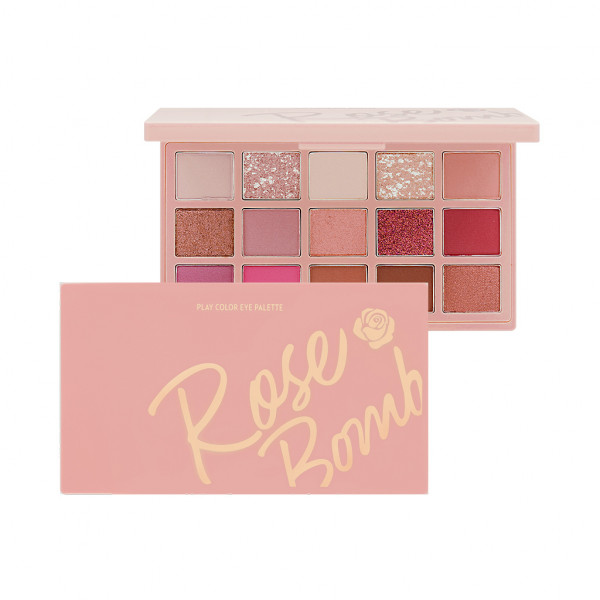 [ETUDE HOUSE] Play Color Eye Palette - 14.7g No.Rose Bomb