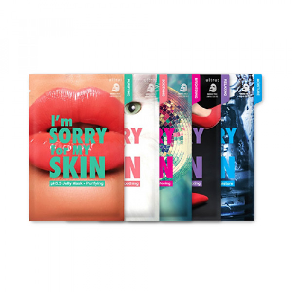 [I'm Sorry For My Skin] pH5.5 Jelly Mask - 1pack (10pcs)