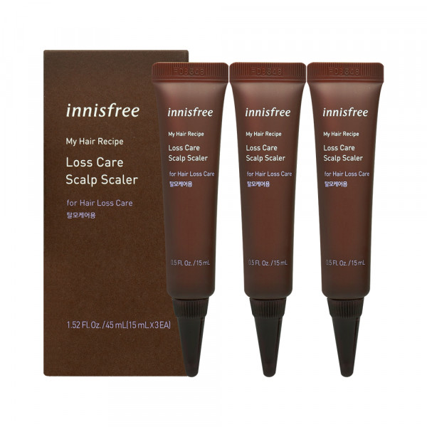 [INNISFREE] My Hair Recipe Loss Care Scalp Scaler (For Hair Loss Care) - 1pack (3items)