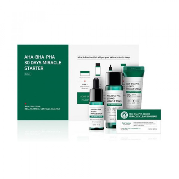 [SOME BY MI] AHA BHA PHA 30 Days Miracle Starter Kit - 1pack (4items)
