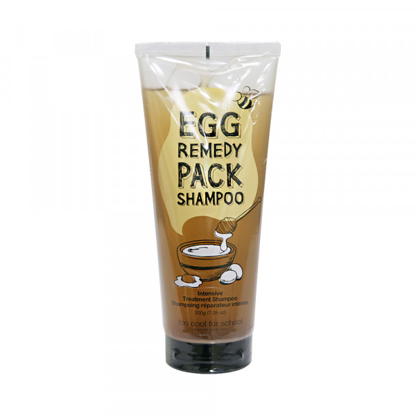 W-[TOO COOL FOR SCHOOL] Egg Remedy Pack Shampoo - 200g x 10ea