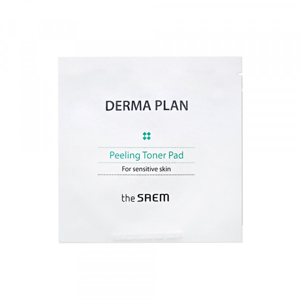[THESAEM_Sample] Derma Plan Peeling Toner Pad Samples - 10pcs
